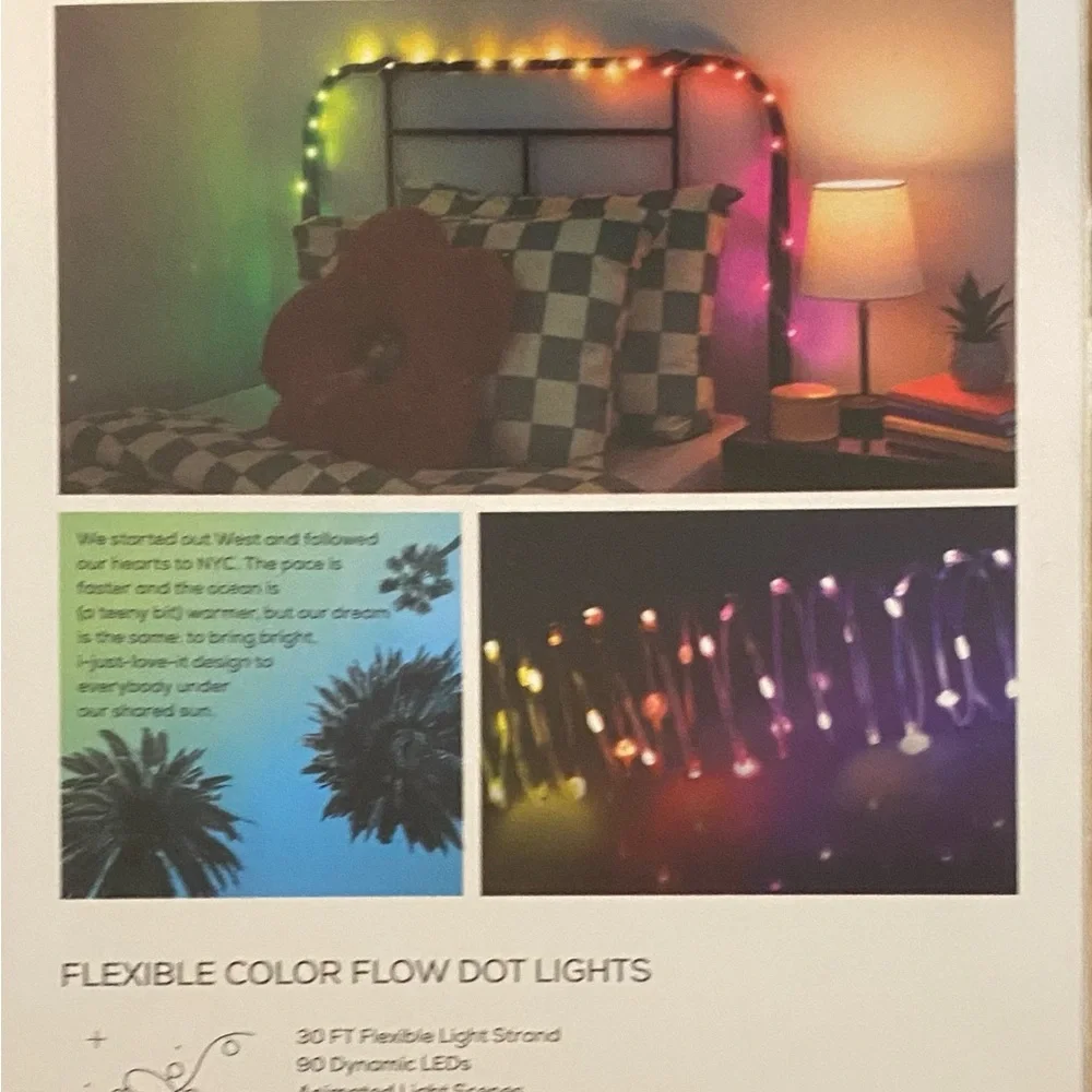 COLOR FLOW DOT LIGHTS New